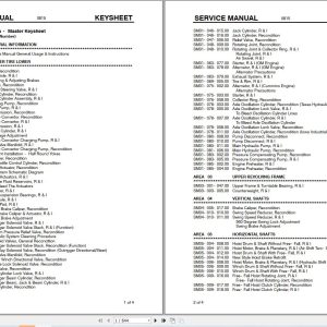Link Belt Crane HSP 8033XL Service Manual (1)