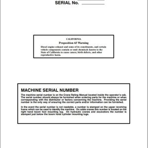 Link Belt Crane HTC 15 Operation Manual 396A (1)