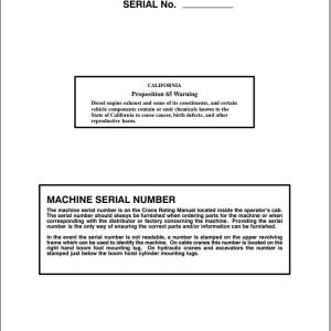 Link Belt Crane HTC 25 Operation Manual 396A (1)