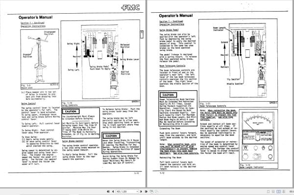 Link Belt Crane HTC 45W Operation Manual 413 (2)