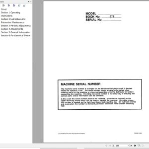 Link Belt Crane HTC 822 Operation Manual (1)