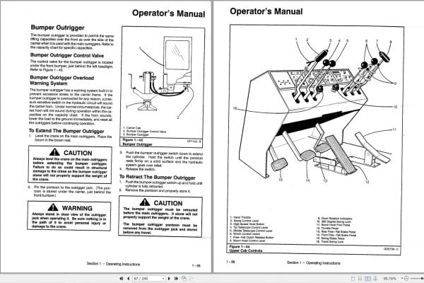 Link Belt Crane HTC 830 Operation Manual (2)