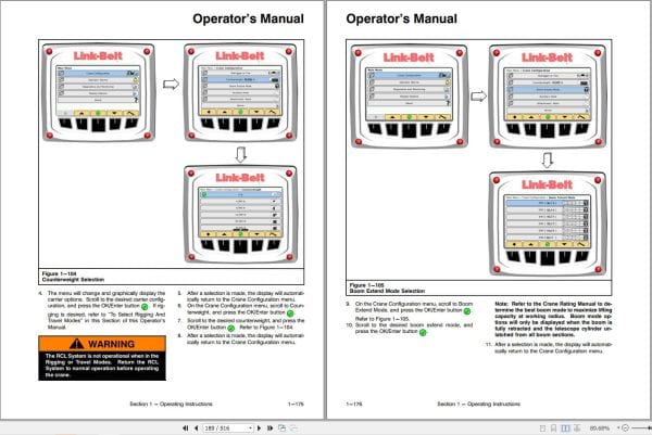 Link Belt Crane HTC 86110 Operation Manual (2)