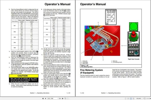 Link Belt Crane HTC 8650XL Operation Manual (2)