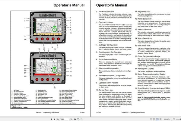 Link Belt Crane HTC 8675 II Operation Manual (2)