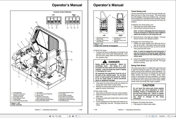 Link Belt Crane HTC 8675LB Operation Manual (2)