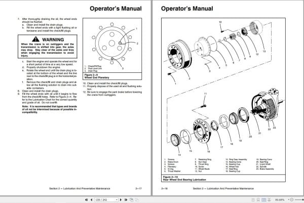 Link Belt Crane HTT 8650XXLB Operation Manual (2)