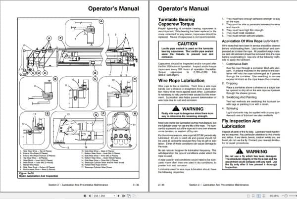Link Belt Crane HTT 8670LB Operation Manual (2)