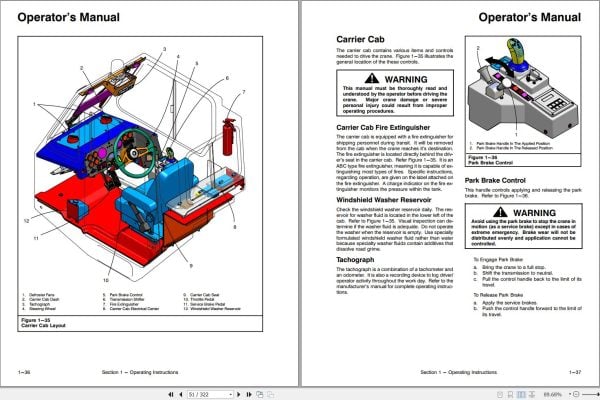 Link Belt Crane HTT 8675CE II Operation Manual (2)