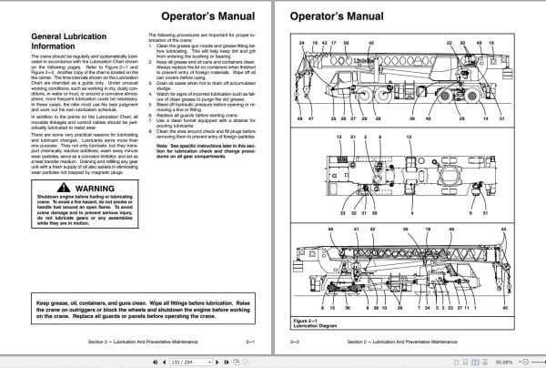 Link Belt Crane HTT 8675LB Operation Manual (2)