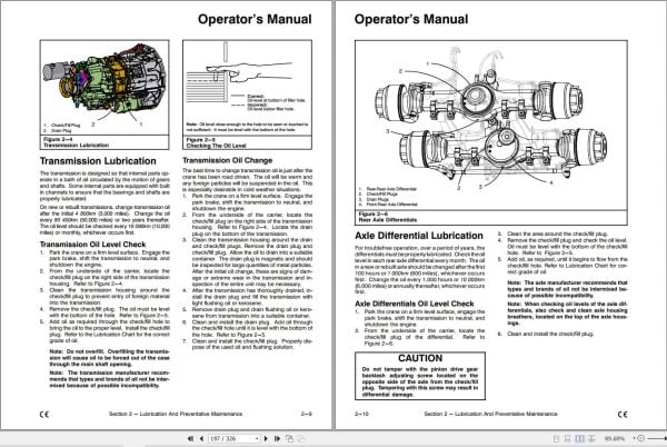 Link Belt Crane HTT 8690CE Operation Manual (2)