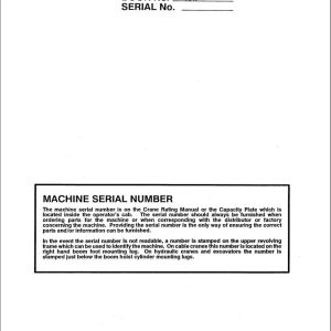 Link Belt Crane LS 128 Operation Manual 546 (1)