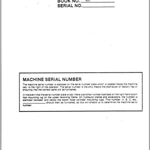 Link Belt Crane LS 128DLC Service Manual (1)