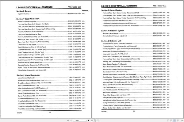 Link Belt Crane LS 208H II Service Manual (1)