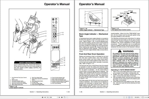 Link Belt Crane LS 218H II Operation Manual (2)