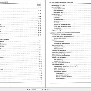 Link Belt Crane LS 218H Operation Manual (1)