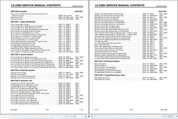 Link Belt Crane LS 238H Service Manual (1)