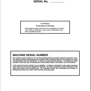 Link Belt Crane LS 248H Operation Manual (1)