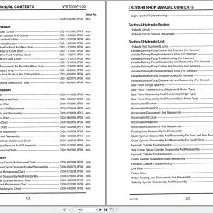 Link Belt Crane LS 308H II Service Manual (1)