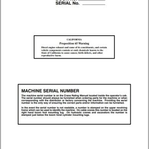 Link Belt Crane LS 418 Operation Manual 165 (1)