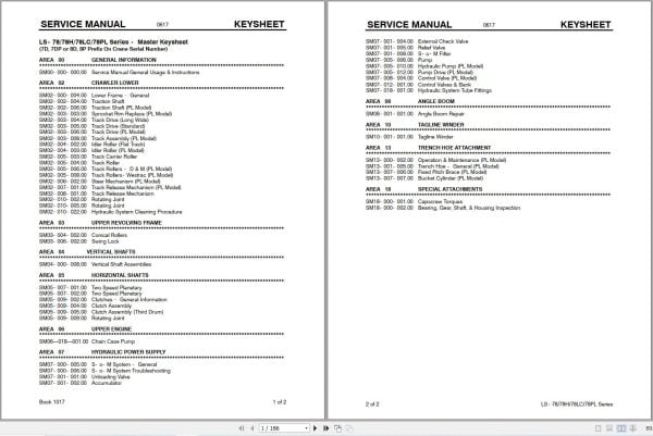 Link Belt Crane LS 78LC Service Manual (1)