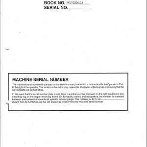 Link Belt Crane LS 98C LS 108C Operation Manual WDT0004 03 (1)