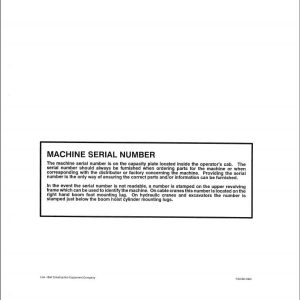 Link Belt Crane LS 98C Service Manual (1)