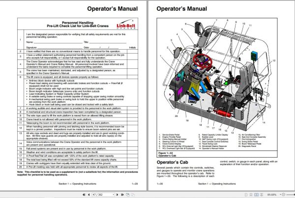Link Belt Crane RTC 80100 II Operation Manual (2)