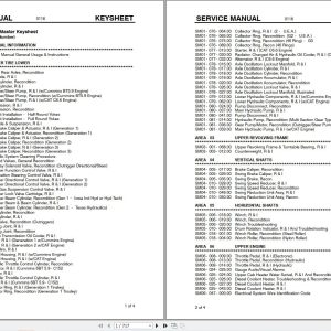 Link Belt Crane RTC 8030 II Service Manual (1)