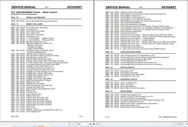 Link Belt Crane RTC 8035 Service Manual (1)