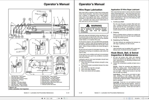 Link Belt Crane RTC 8065 Operation Manual (2)