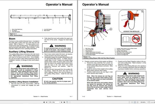 Link Belt Crane RTC 8065CE II Operation Manual (2)