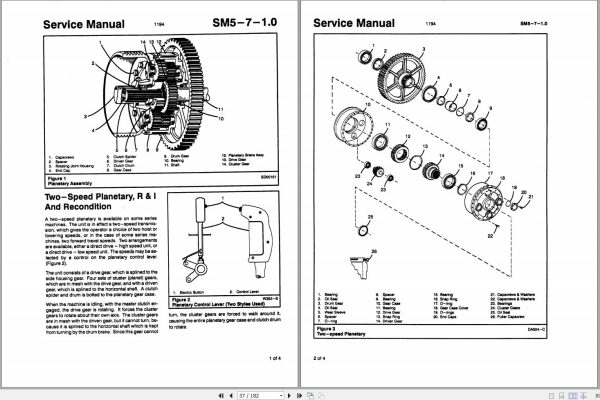 Link Belt Crane TC 138A Service Manual (2)