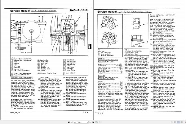 Link Belt Crane TC 418 Service Manual (2)