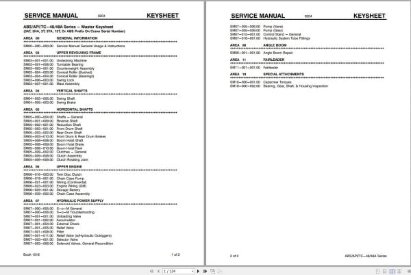 Link Belt Crane TC 48 Service Manual (1)