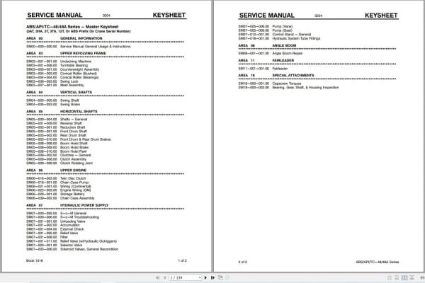 Link Belt Crane TC 48A Service Manual (1)