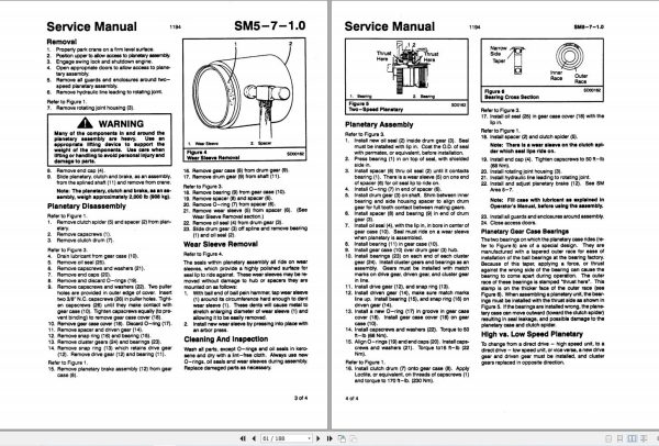 Link Belt Crane TC 98A Service Manual (2)