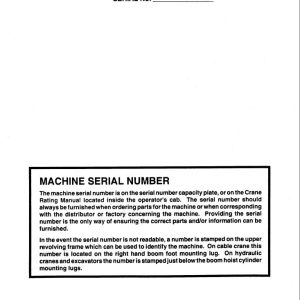 Link Belt Crane TC108C Operation Manual 269 (1)