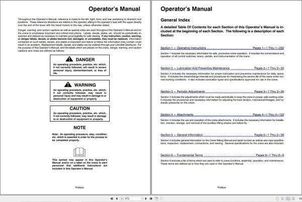 Link Belt Crane TCC 1400 Operation Manual (1)