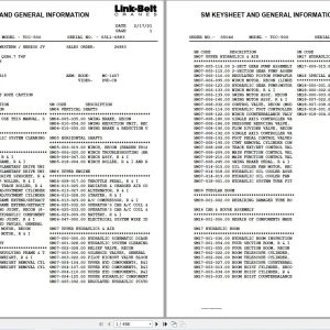 Link Belt Crane TCC 500 Service Manual (1)