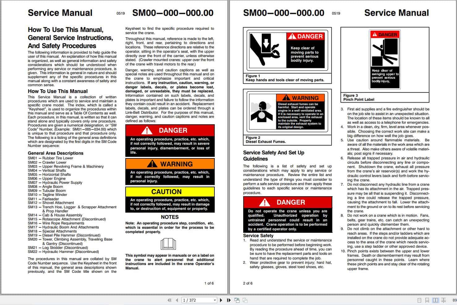 Link Belt Crane TCC 800 Service Manual (1)