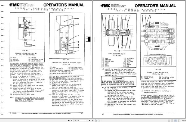 Link Belt Crane YC18 48 Operation Manual 257 (2)