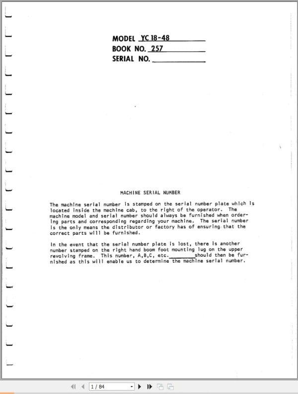 Link Belt Crane YC18 YC48 Operation Manual 257 (1)