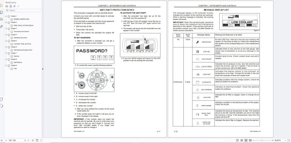 Link Belt Excavator X2 Series Operators Service Manual Wiring Diagrams PDF 1.89GB (3)