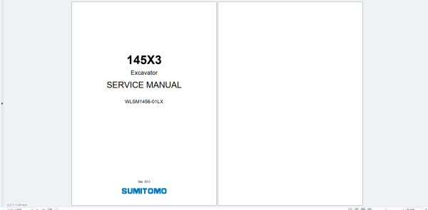 Link Belt Excavator X3 Series Operators Service Manual Wiring Diagrams PDF 4.38GB (1)