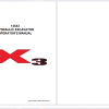 Link Belt Excavator X3 Series Operators Service Manual Wiring Diagrams PDF 4.38GB (5)