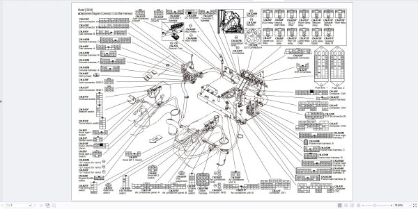 Link Belt Excavator X4 Series Operators Service Manual Wiring Diagrams PDF 13 (1)