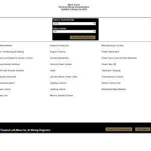 Mack Trucks 2000-2018 Electrical Wiring Diagrams Mack Trucks 2000 2018 Electrical Wiring Diagrams (1)