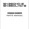 Sumitomo Excavator SH350HD 6 SH350LHD 6 Parts Catalog WCL3306D 0F0 EN JP (1)