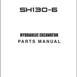 Sumitomo Hydraulic Excavator SH130 6 Parts Catalog EN JP (1)